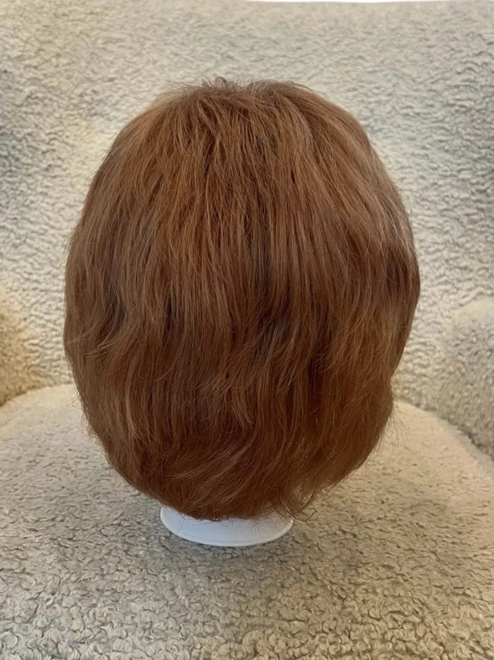 HD Lace Front Honey Blonde Human Hair Wig Short Layered Wig